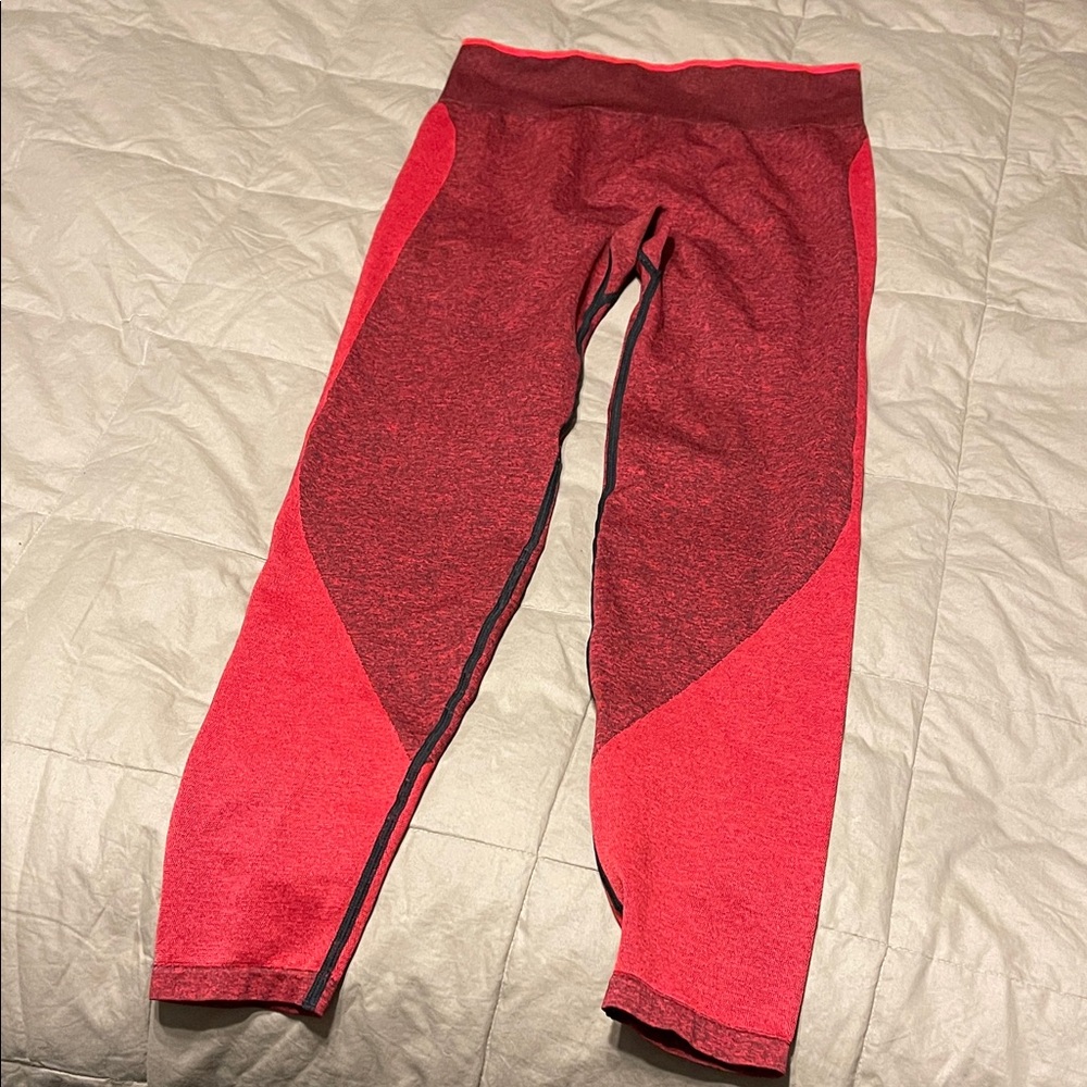 PINK Victoria's Secret Red Leggings